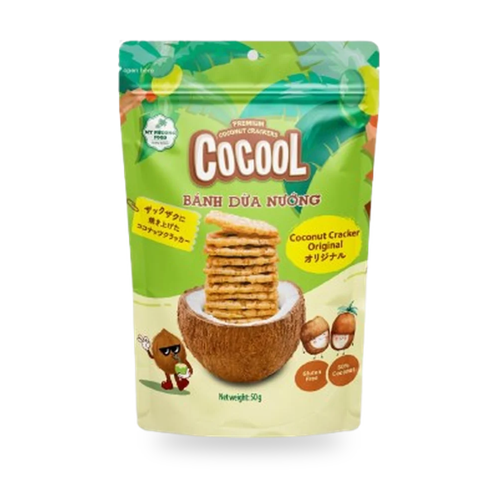 COCOOL 焼きココナッツクラッカー オリジナル 50g